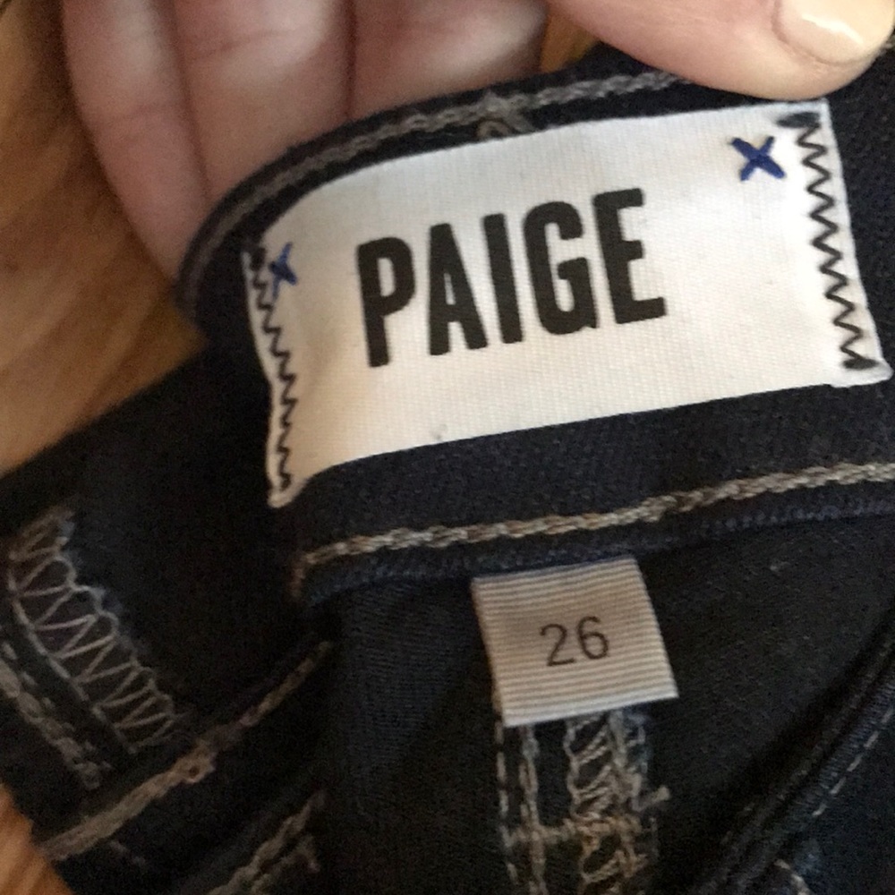 Paige Dark Wash Jeans